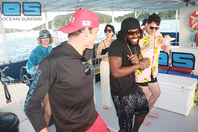 Afternoon Snorkel, Pizza & Sunset Tour departing from St. Thomas & St. John - Two islands, two swims, one sunset finish