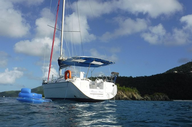 All-Inclusive Sunset Sail - Semi Private - Only 6 Guests - Snorkeling Near Honeymoon Beach