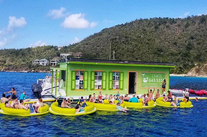 Circle the Island of St. John | Lunch stop at Lime Out (Taco Boat) - What the boat provides