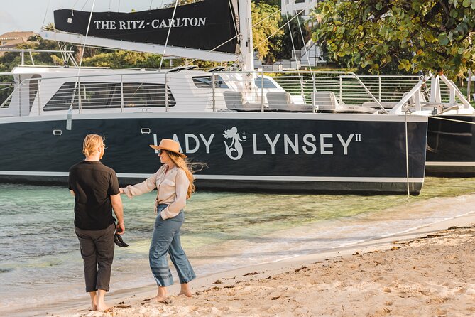 Days End Sunset Sail Open Bar & Hors D'oeuvres STT Ritz-Carlton - The sail toward St. John