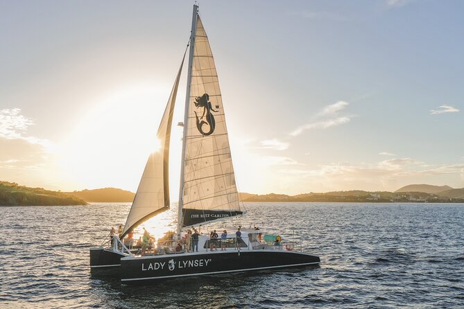 Days End Sunset Sail Open Bar & Hors D'oeuvres STT Ritz-Carlton - The sunset viewing time