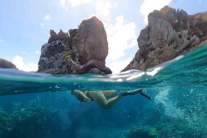 Full-Day Private Boat Charter from St. John or St. Thomas - Waterlemon Cay and the coral reef
