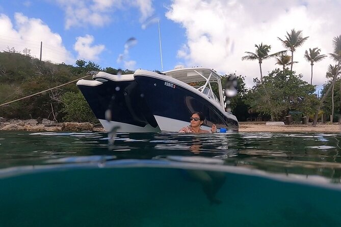 Full-Day Private Boat Charter from St. John or St. Thomas - Trunk Bay, Cinnamon Bay, and other possible stops