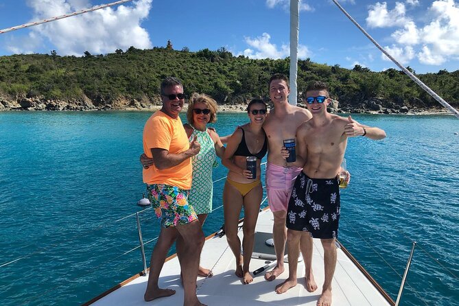 Full Day Private Charter, Snorkel St. John (12 guests, 55’ yacht) - Key points at a glance