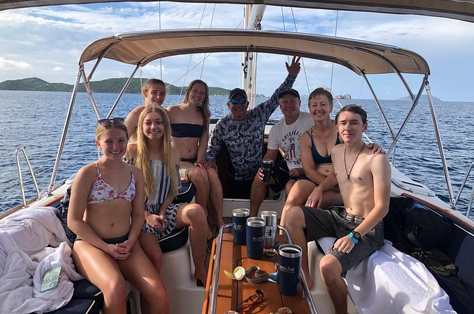 Full Day Private Charter, Snorkel St. John (12 guests, 55’ yacht) - Food, drinks, and equipment