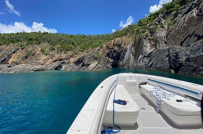 Full Day Snorkeling and Beach Hopping- 37' Intrepid - Lunch Choices That Keep You on the Water