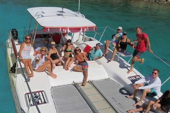 Full or Half Day Private Power Catamaran- USVI Beach and Snorkel - What the boat setup means for your comfort