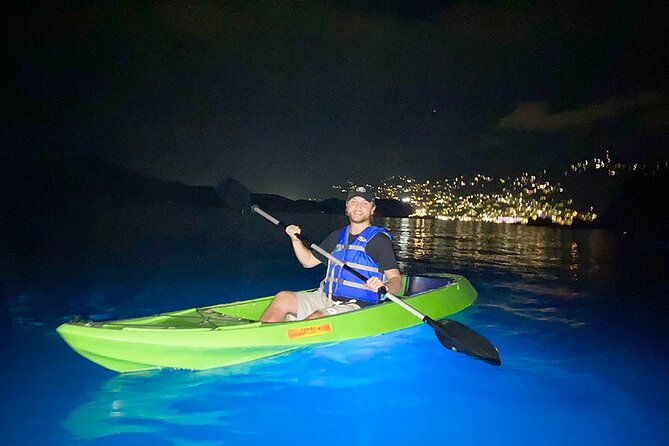 Glow Boats LED Night Kayak from Marriott Frenchman's Cove - What the $75 Price Includes