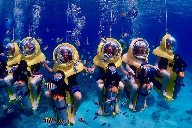 Guided Underwater Scooter and Snorkeling Activity in St. Thomas - A personal scooter beneath St. Thomas