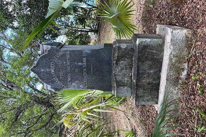 Historical attractions of Alexander Hamillton Mother's Gravesite - Walking Through the Gardens and Grounds