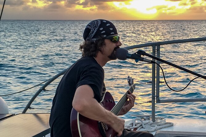 Live Music Sunset Sail - Sandy Point, sea turtles, and a famous film setting