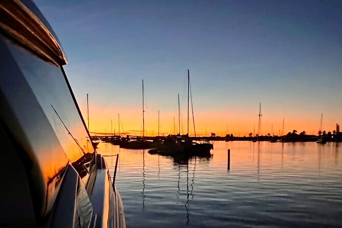 Luxury Catamaran Champagne Sunset Cruise - Charlotte Amalie after dark