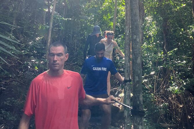 Magens Bay Trail Hiking Tour - Walking through the tropical forest