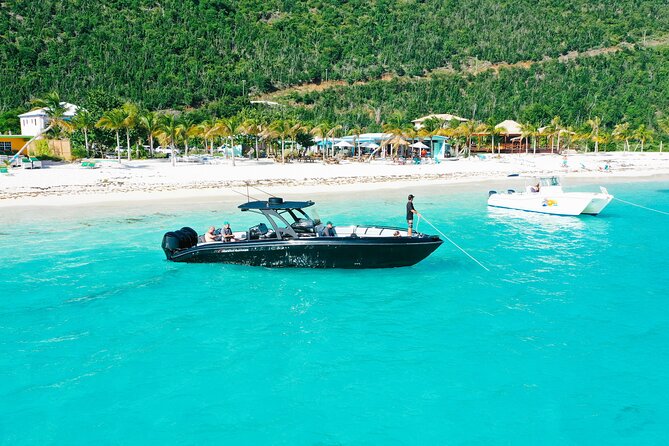 Midnight Sun Charters - 37ft OBSIDIAN - Sandy Cay for a small-island pause