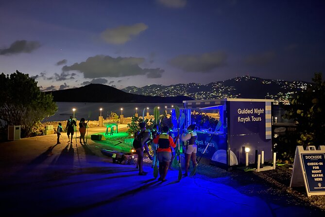 Night Kayak Tour St. Thomas - Westin Frenchman's Reef - Photos, weather, and getting a little wet