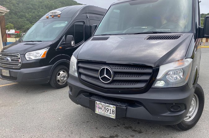 One way private/Airport to Downtown/Crown Bay/Emarld Beach/ - The $86.67 price and who gets good value