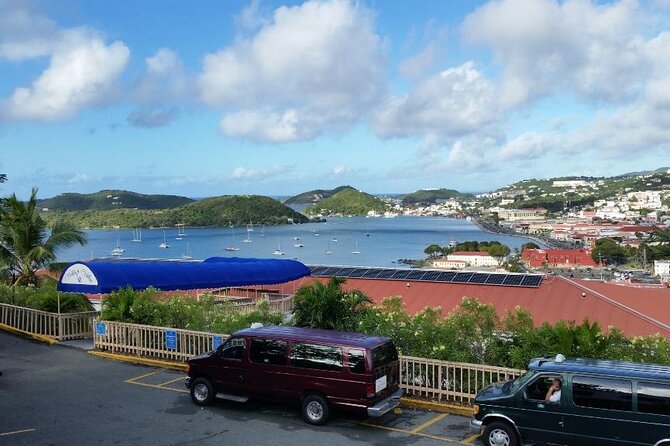 Paradise Taxi & Tours USVI Airport Transport Hampton by Hilton - The ride to downtown and the stops along the way