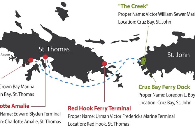 Paradise Taxi & Tours USVI- St. Thomas - Airport Transfer to Red Hook Ferry - Where the service has fallen short