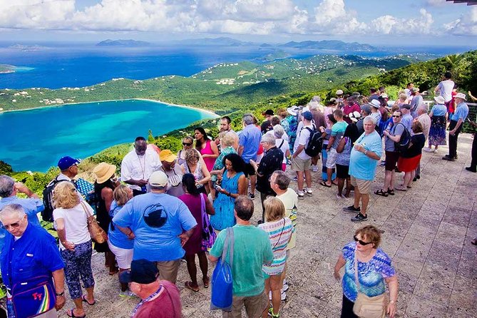 Paradise Taxi & Tours USVI-St.Thomas-Virgin Islands-Island Magen's Beach Tour - Drake’s Seat shows why St. Thomas is famous for views