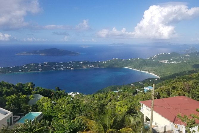 Paradise Taxi & Tours USVI - St. Thomas, Virgin Islands- Island Scenic Tour - Mountain Top, the grand finale