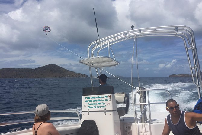 Parasail Experience in St Thomas - The view from 300 to 400 feet