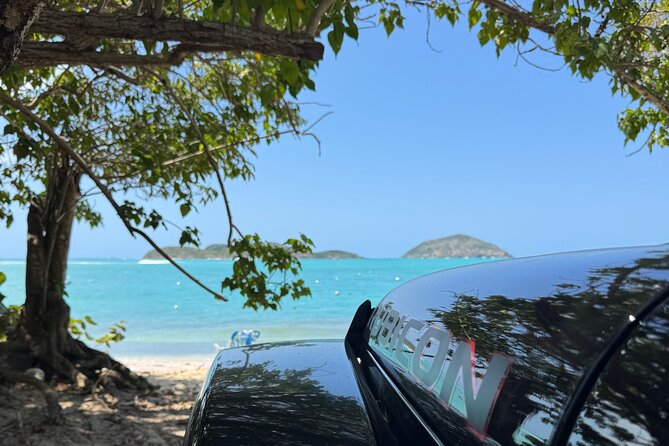 Private Open-Air Jeep Adventure with Tropic Sun –Hidden Beaches - Brewers Bay brings calmer water
