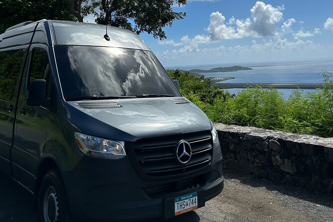 Private St. Thomas One Way Luxury Mercedes Van Limousine Service - A private ride made for St. Thomas groups