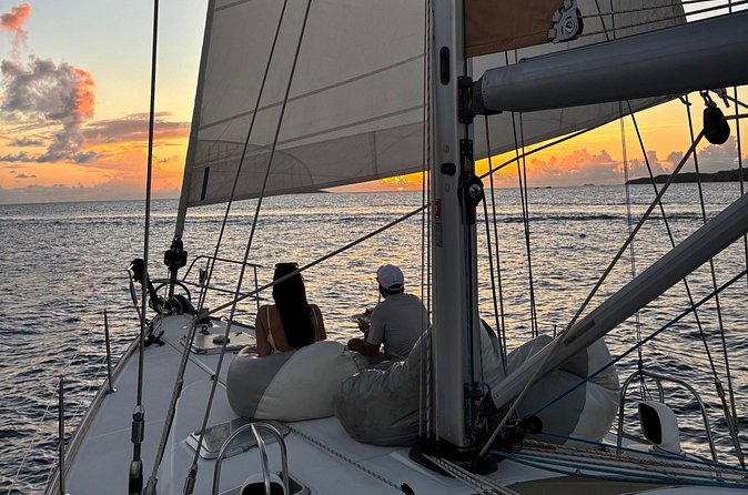 Private Sunset Sail, Open Bar, 12 Guests, Amazing Island Views - What the two-hour schedule really gives you