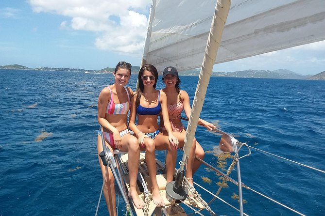 Simply Sailing Private Sail from Sapphire Marina - Sapphire Beach Is a Handy Starting Point
