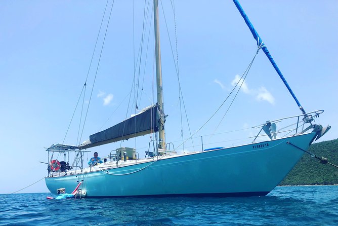 SPECIAL - (Up to 4 Passengers) All Inclusive Day Sail - Leaving Cruz Bay for a quieter side of St John