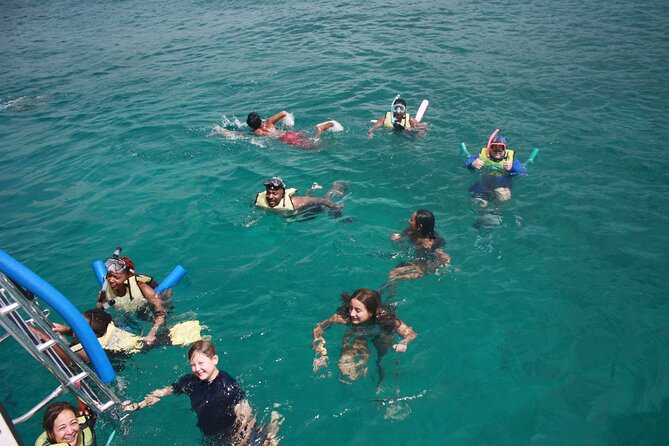 St. James Snorkel & Pizza Pi Lunch - Who will enjoy this boat day most