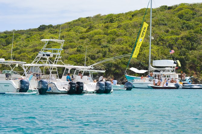 St. John PiZZA Pi Snorkel Sail with Beach Stop, Lunch & Open Bar - Westin - Pizza Pi lunch on the water