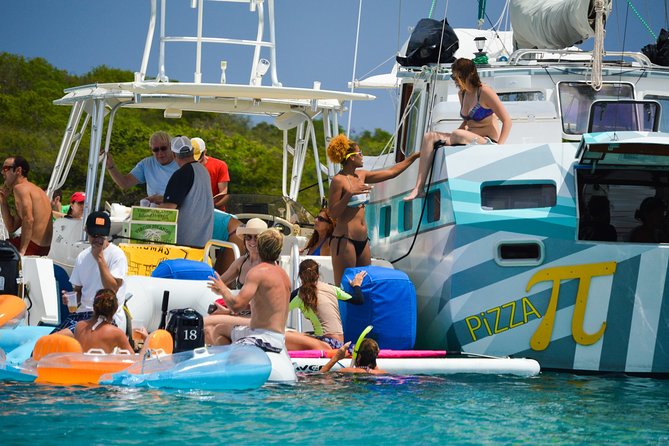 St. John PiZZA Pi Snorkel Sail with Beach Stop, Lunch & Open Bar - Westin - Open bar, snacks, and the ride home