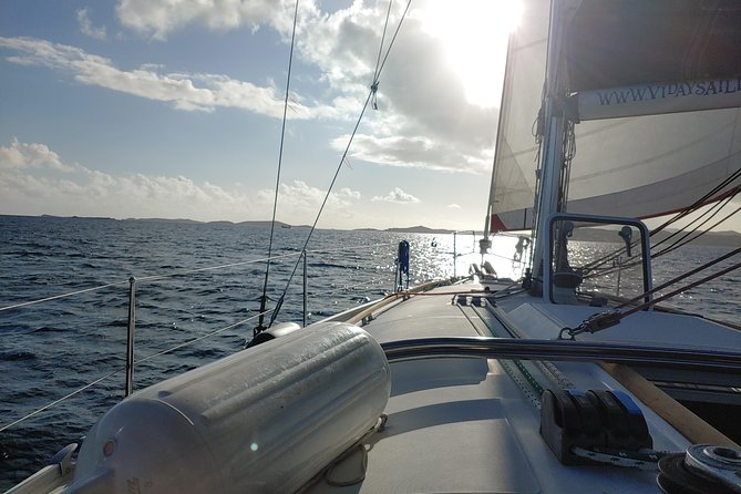 St John & Surrounding Cays - Full-Day Sail/Snorkel, 6 Guests Max - A six-person sail from Sapphire Beach Marina