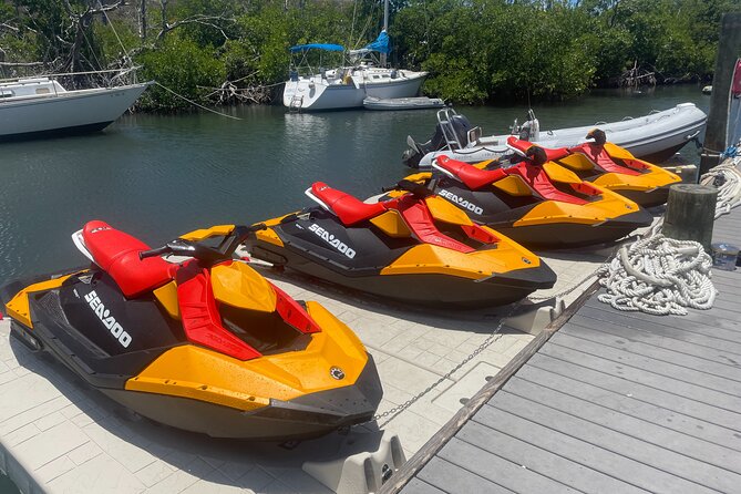 St Thomas Jet Ski Rental - Starting at Compass Point Marina in St. Thomas