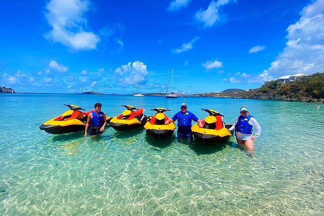 St Thomas Jet Ski Rental - The first minutes: instruction before speed