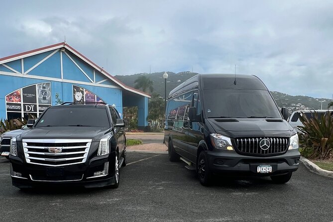 St Thomas Private Airport Transfer - Downtown Charlotte Amalie after the beach