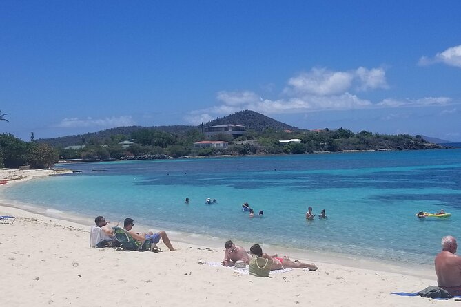 St Thomas Shore Excursion: Shopping, Sightseeing and Beach Tour - Two hours at Magens Bay Beach