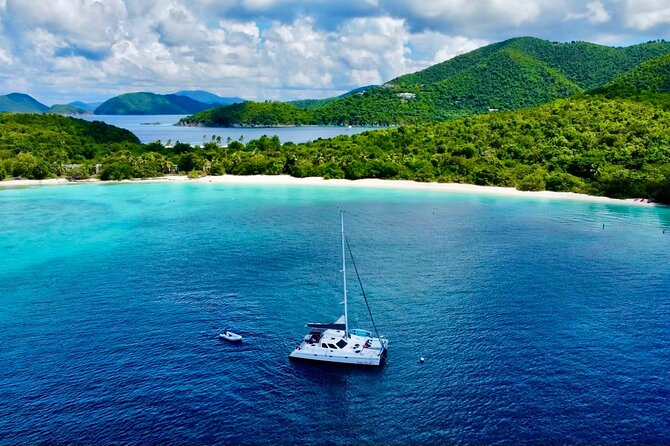 St. Thomas & St. John Private Luxury Full-Day Sail (12 guest max) - A private catamaran day from Red Hook