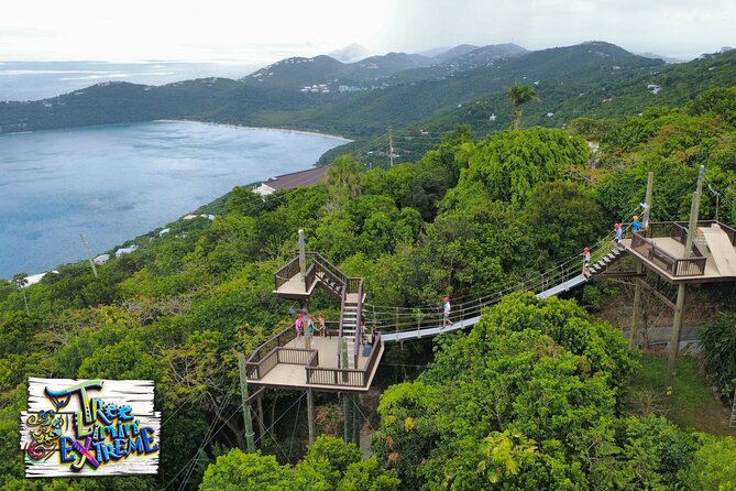 Tree Limin' Extreme Zipline - Six Lines, Two Bridges, and One Unusual Finish