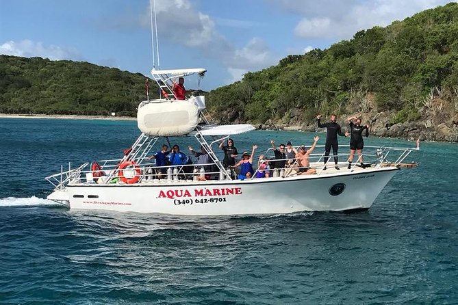 Two-Tank Dive for Certified Diving in St Thomas - Leaving Saga Haven Marina for the reef