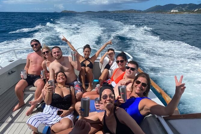 US Virgin Islands Island Hop & Food Boat Tour - The drinking side of the day