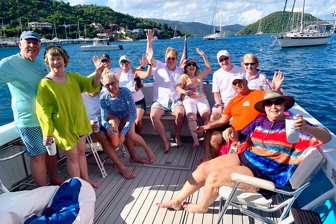 US Virgin Islands Island Hop & Food Boat Tour - Circling St. John from the sea
